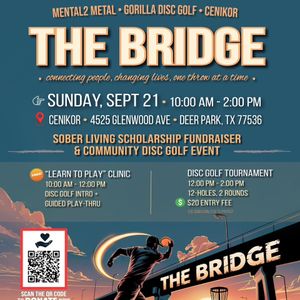 “The Bridge” a Disc Golf Fundraising Event