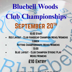 Bluebell Woods Club Champioships
