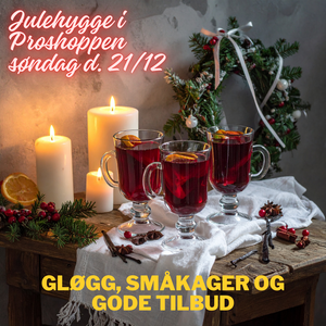 Julehygge i Proshoppen