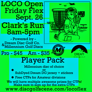 LOCO Open Friday Flex at Clark's Run powered by Millennium Discs