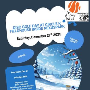 Disc Golf Day at Circle K Fieldhouse