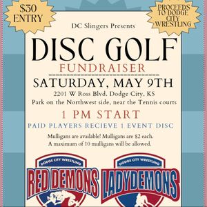 Dodge City Wrestling Fundraiser