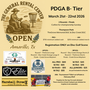 The General Rental Center Open Presented By Bluebonnet Chains