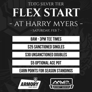 TDTG Flex at Harry Myers (SILVER) Sponsored by MVP Disc Sports