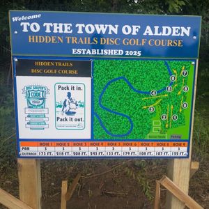 Hidden Trails Spring course clean-up (Alden, NY)