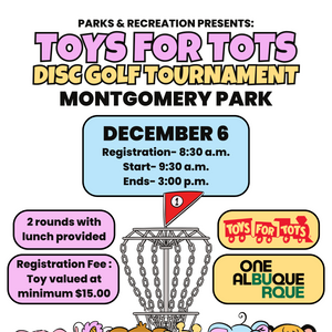 Toys for Tots Toy Drive hosted by ADGA and CABQ Parks and Rec