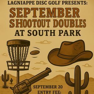 Lagniappe Disc Golf Presents: September Shootout Doubles at South Park