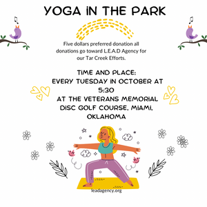 Yoga On The Disc Golf Course