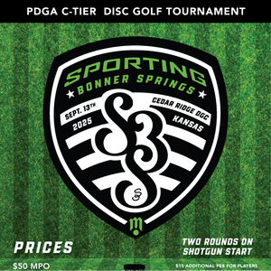 Sporting Bonner Springs pres by Discmania Player Pack Pick-up