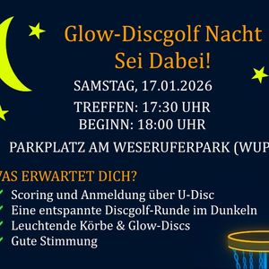 Glow Discgolf Nacht