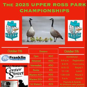 2025 Upper Ross Park Championships