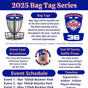 2025 DDGC Monthly Series - October Bag Tag