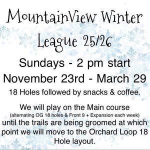 MountainView Winter League 25/26