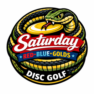 CR Disc Golf Club Red-Blue-Golds - Saturday RBG’s